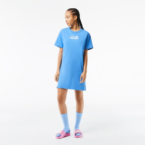 Women’s organic cotton print t-shirt dress