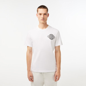 Printed heavy cotton jersey t-shirt