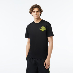 Printed heavy cotton jersey t-shirt