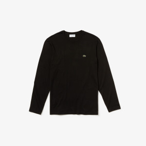 Men's high neck cotton jersey t-shirt