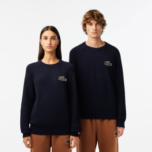 Unisex organic cotton crew neck sweater