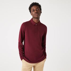 Men's long-sleeve paris classic fit polo shirt
stretch