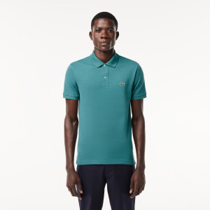 Bawełniana koszulka polo l.12.12 slim fit petit
piqué