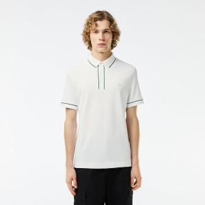 Smart paris stretch cotton contrast trim polo
shirt