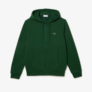 Men's kangaroo pocket fleece zipped
sweatshirt