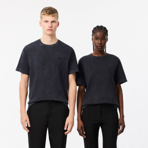 Washed cotton jersey t-shirt