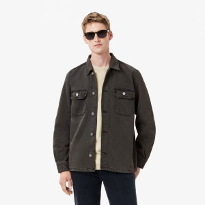 Oversized denim overshirt