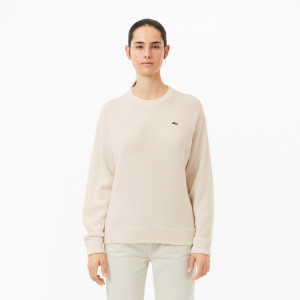 Wool crew neck sweater