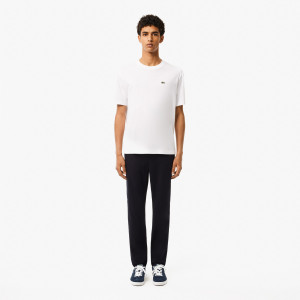 Slim fit stretch cotton chino pants