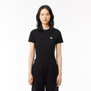 Damski T-shirt Sportowy Z Bawełny