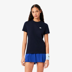 Damski T-shirt Sportowy Z Bawełny