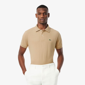 Koszulka polo L.12.12 Light męska classic fit beżowa