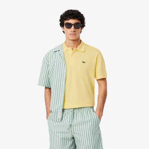 Koszulka polo L.12.12 Light męska classic fit żółta