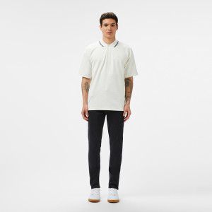 Jeansy męskie slim fit czarne