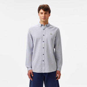 Koszula męska button-down regular fit granatowa