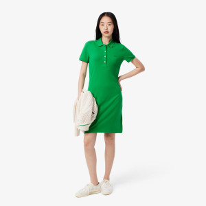 Sukienka polo Slim Fit Stretch Mini Piqué