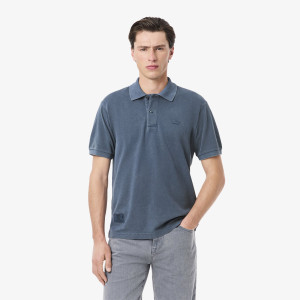 Koszulka polo L.12.12 męska classic fit niebieska