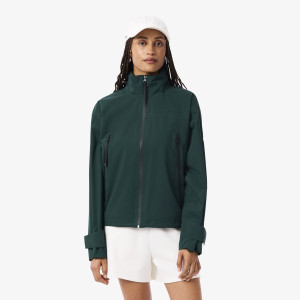 Wodoodporna parka z kapturem o kroju oversize