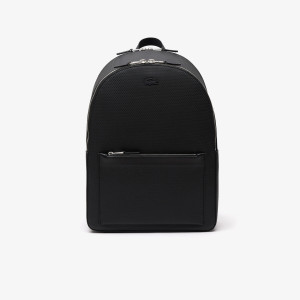 Men's chantaco embossed matte stitched leather
backpack