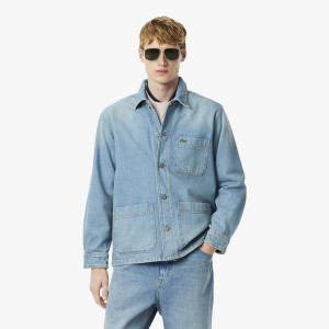 Kurtka overshirt z grubego bawełnianego denimu