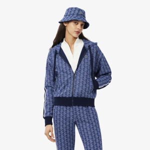 Bluza z żakardowym monogramem