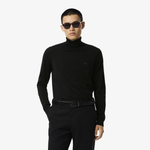 Men's turtleneck merino wool sweater