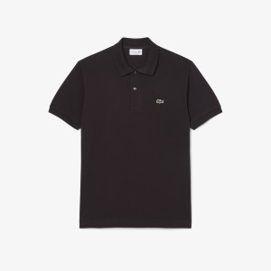 Koszulka polo L.12.12 męska classic fit brązowa