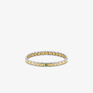 Men's bracelet Metropole edge two tone