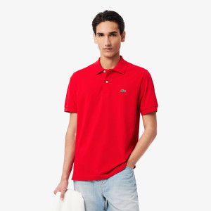 Koszulka polo L.12.12 Light męska classic fit czerwona