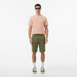 Szorty męskie slim fit khaki