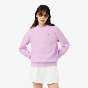 Bluza o luźnym kroju z piki z okrągłym dekoltem