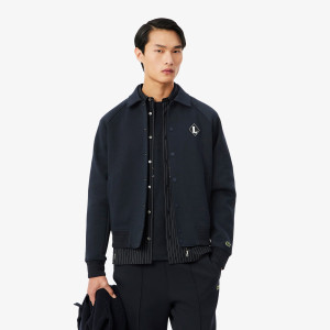 Kurtka bomber męska classic fit granatowa