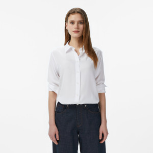 Koszula damska slim fit biała