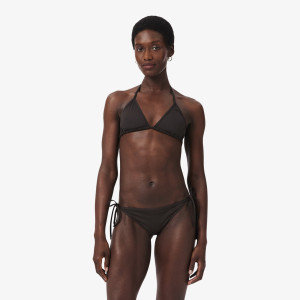 Góra od bikini damska ciemnobrązowa