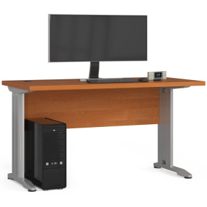 Bureau D'ordinateur Akord Bm135 Aulne 135 Cm Couleur Aulne 135X60X76 Cm