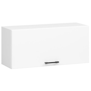 Armoires De Cuisine Haute Akord W80 Oliwia G1 Modulable Blanc 80 Cm 1 Porte Couleur Blanc 1 Étagère 80X30X29 Cm