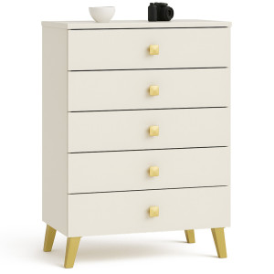 Commode Akord Mobi Cachmire 60 Cm 5 Tiroirs 60X37X89 Cm