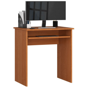 Petit Bureau D'ordinateur Akord Star Aulne 68 Cm Couleur Aulne 1 Étagère 68X51X74 Cm