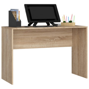Bureau D'ordinateur Akord B17 Chêne Sonoma 120 Cm Couleur Chêne Sonoma 120X50X79 Cm