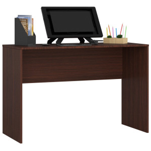Bureau D'ordinateur Akord B17 Wengé 120 Cm Couleur Wengé 120X50X79 Cm