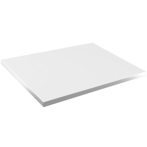 Plan De Travail Pour La Cuisine Basse Akord S80 Lima Blanc 80 Cm Couleur Blanc 80X54X3,2 Cm