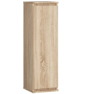 Armoire Murale Akord W30 Chêne Sonoma 30 Cm 1 Porte Façade Chêne Sonoma 3 Étagères 30X30X99 Cm