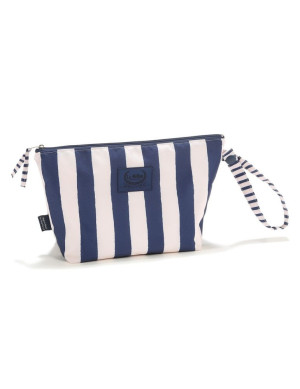 La Millou Kosmetyczka wodoodporna M ( Stripes navy )