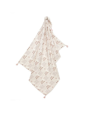 La Millou Otulacz bambusowy M 100x120 ( Bandana cream )