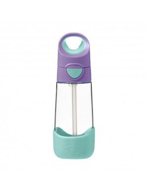 B.Box Butelka tritanowa ze słomką 450ml Lilac pop