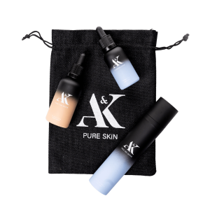 Exfoliate, Hydrate & Tan Set | Hydrating & Glowing Trio | Pack of Moisturizing Face Scrub, Hydrating Serum & Face Tan Serum | Deep & Even Tan