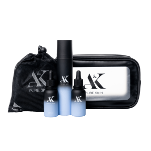 Intense Hydration Set | Deep Long Lasting Hydration Trio | Hydrating Mask, Serum, Nourishing Face Oil, Pads & Skincare Bag | Moisture lock upto 72 hr