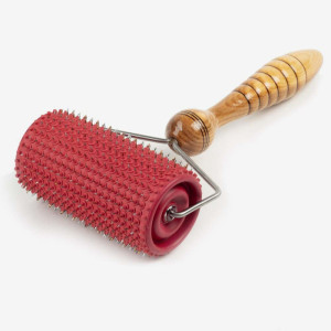 Lyapko wałek do masażu | Masażer z igłami duży 5,0 - czerwony