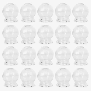 Bańki ogniowe szklane Acus Med – zestaw 20 szt.