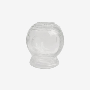 Bańka szklana ogniowa do masażu i stawiania - 35 mm